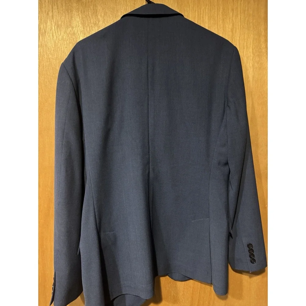 J.Crew Ludlow Tollegno 1900 42R Deconstructed Wool Sport Coat Blue Two Button